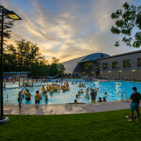 The UNH outdoor pool